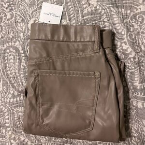 American Eagle leather pants